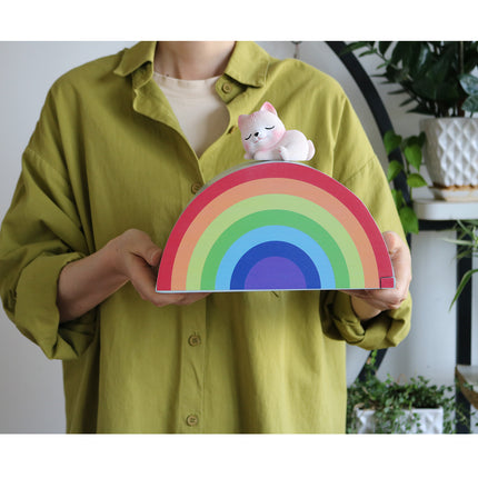 Miss-u-Alr Wooden Rainbow Bridge Pet Urn