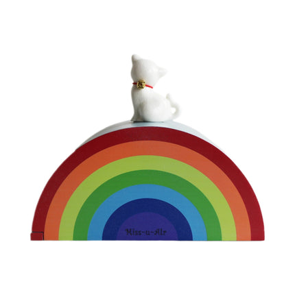 Miss-u-Alr Wooden Rainbow Bridge Pet Urn