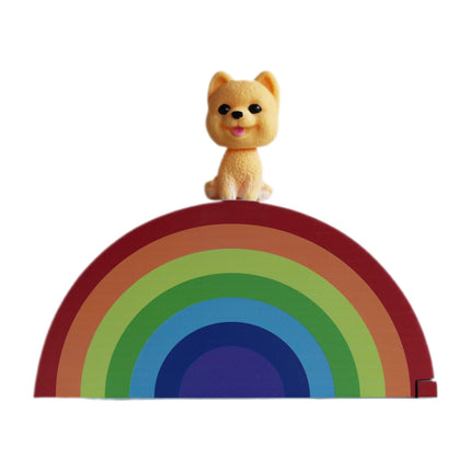 Miss-u-Alr Wooden Rainbow Bridge Pet Urn