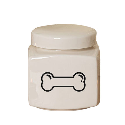 Miss-u-Alr Handmade Square Porcelain Ceramic Pet Urn