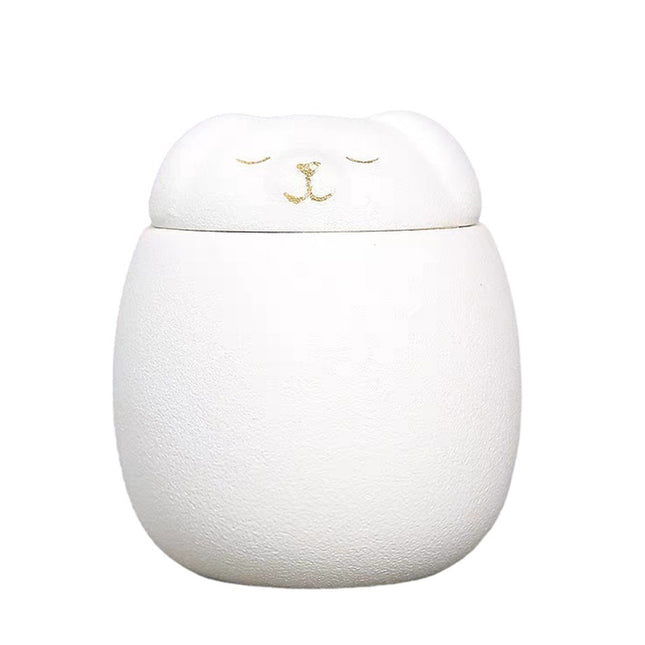 Miss-u-Alr Smiling Doggo Ceramic  Pet Urn