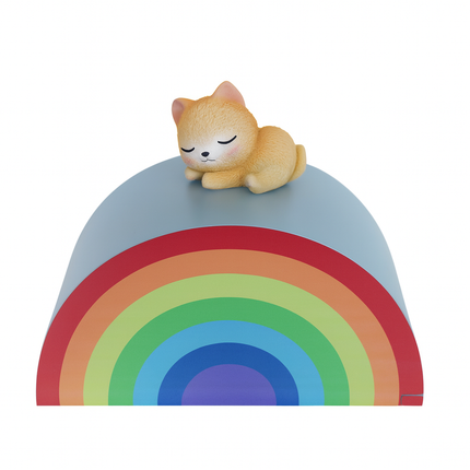 Miss-u-Alr Wooden Rainbow Bridge Pet Urn