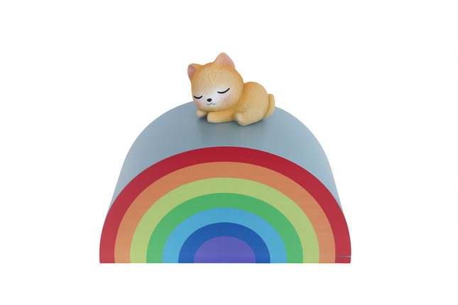 Miss-u-Alr Wooden Rainbow Bridge Pet Urn