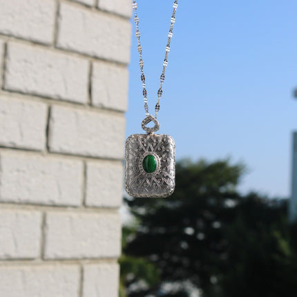 Miss-u-Alr Evergreen Keepsake Necklace