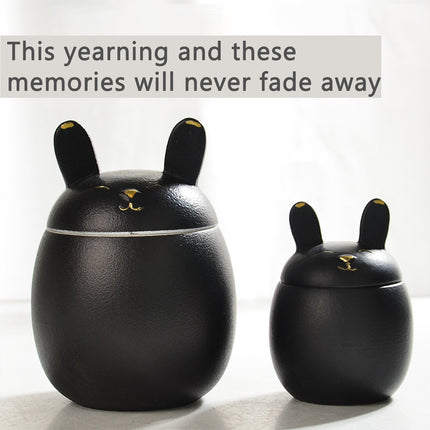 Miss-u-Alr Porcelain Bunny Pet Urn