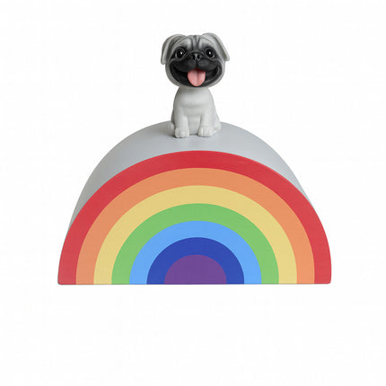 Miss-u-Alr Wooden Rainbow Bridge Pet Urn