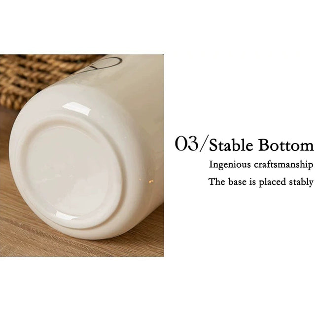 Miss-u-Alr Handmade Porcelain Ceramic Pet Urn