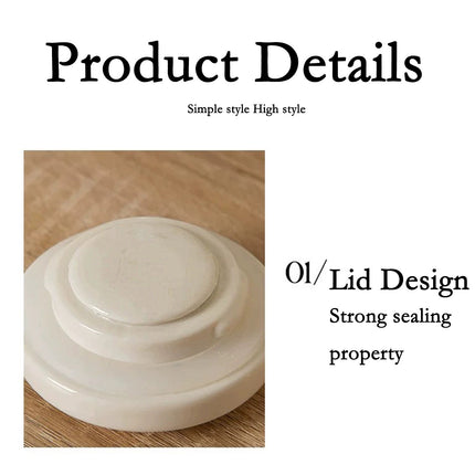 Miss-u-Alr Handmade Porcelain Ceramic Pet Urn