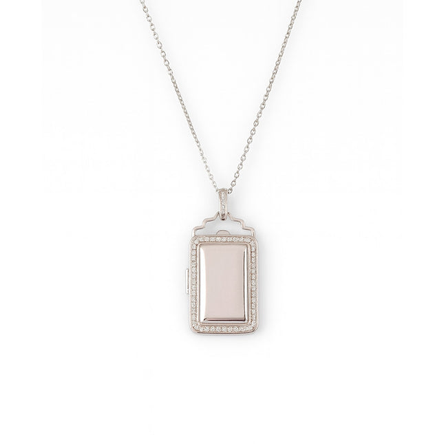 Miss-u-Alr Mirror of the Heart Lake Keepsake Necklace