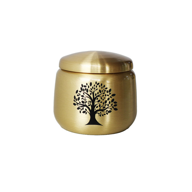 Miss-u-Alr Brass Tree Echo Urn for Pet-Small