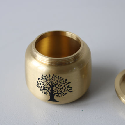 Miss-u-Alr Brass Tree Echo Urn for Pet-Small