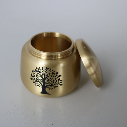 Miss-u-Alr Brass Tree Echo Urn for Pet-Small