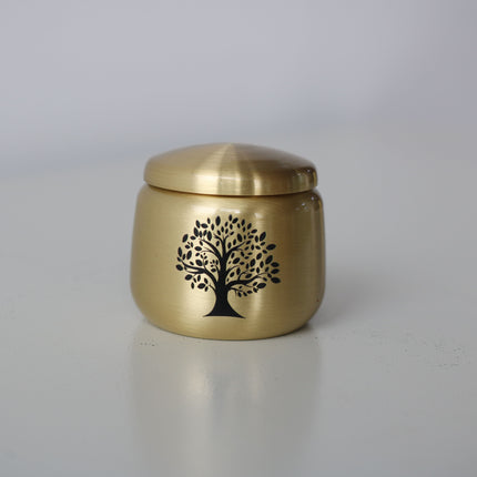 Miss-u-Alr Brass Tree Echo Urn for Pet-Small